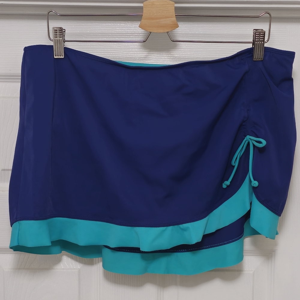 Jaclyn Smith swim skirt 18W